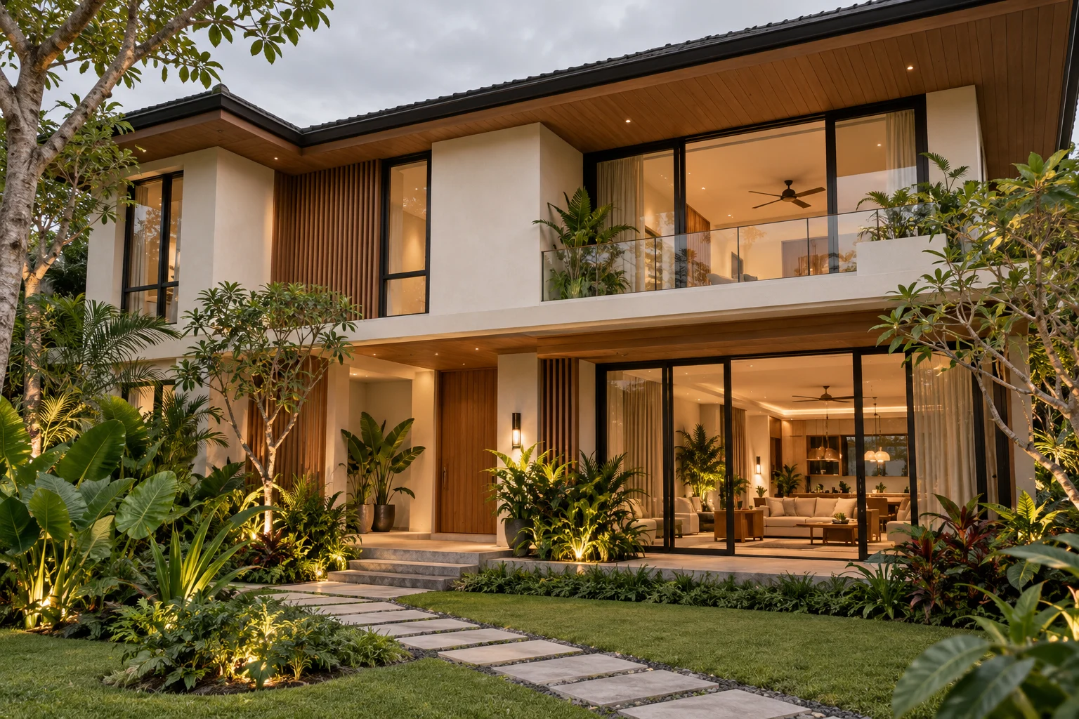Contemporary tropical residence, a sample Orca Homes property